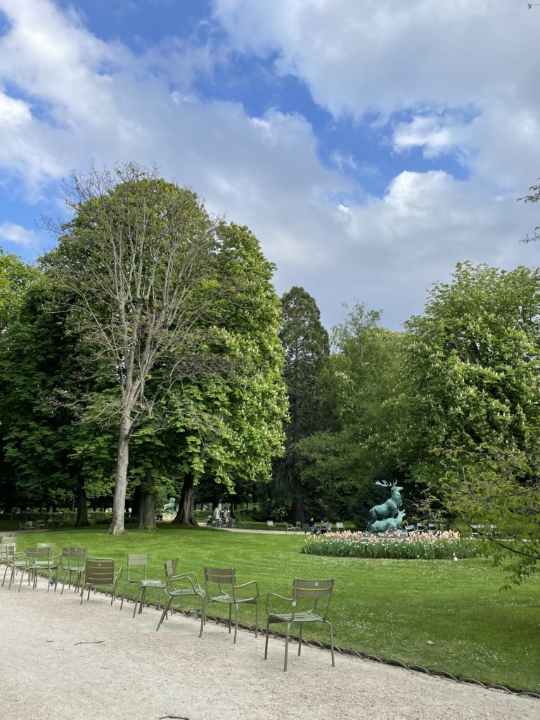 Hotel du Levant Paris Jardin luxembourg chaises