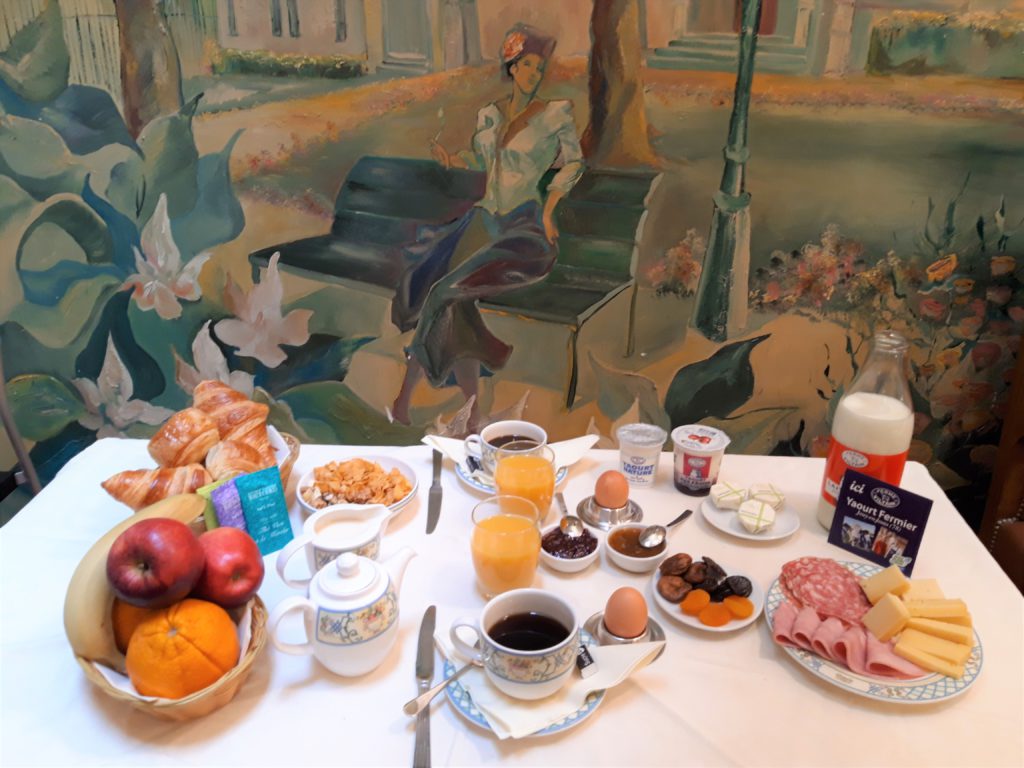 Petit déjeuner artisanal de l'Hôtel du Levant